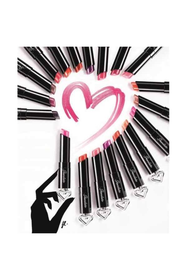 رژ لب اورجینال برند Guerlain مدل La Petite Robe Noire Lips کد 1815720 - Image 4