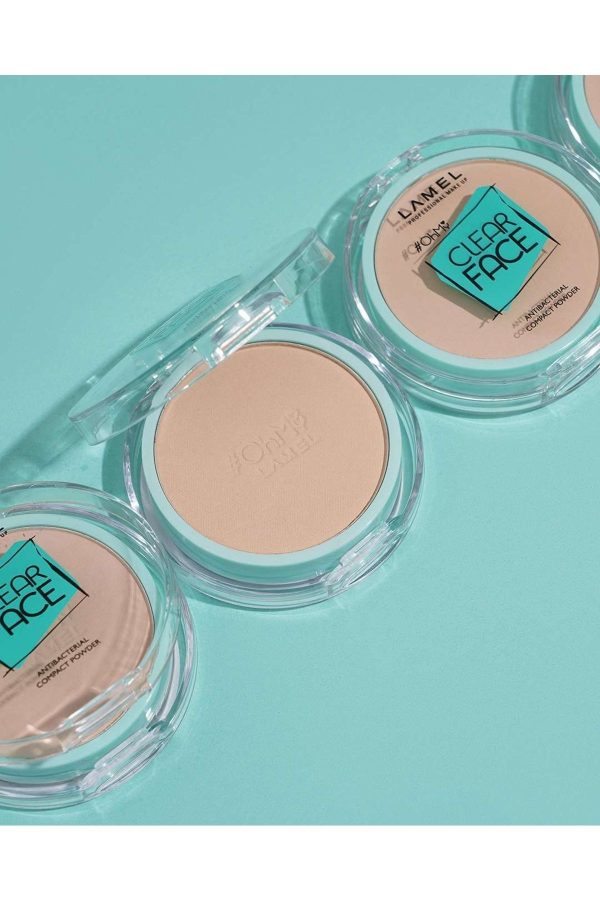 کرم پودر اورجینال برند Lamel cosmetics مدل Ohmy Clear Face Kompakt Pudra کد 645943434 - Image 7