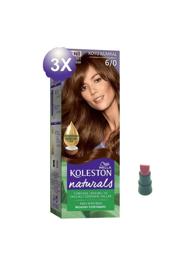 رنگ مو اورجینال برند Wella مدل Koyu Kumral Saç Boyası کد 77856548