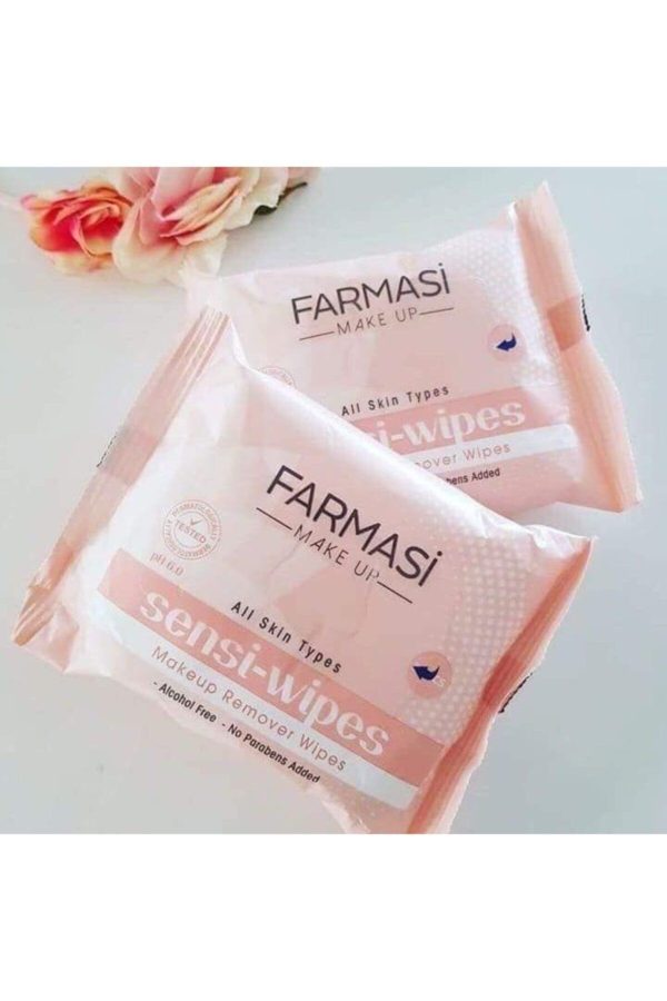 کیت آرایش اورجینال برند Farmasi مدل Makyaj Temizleme Mendili کد 74204449