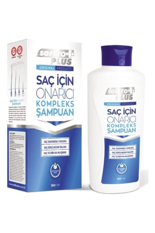 شامپو اورجینال برند Softto مدل Saç Onarıcı Şampuan 360 Ml کد 108455156