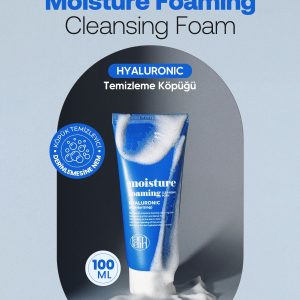 پاک کننده صورت اورجینال برند Lamelin مدل Moisture Foaming Hyaluronic Acid 100ml کد 822288193