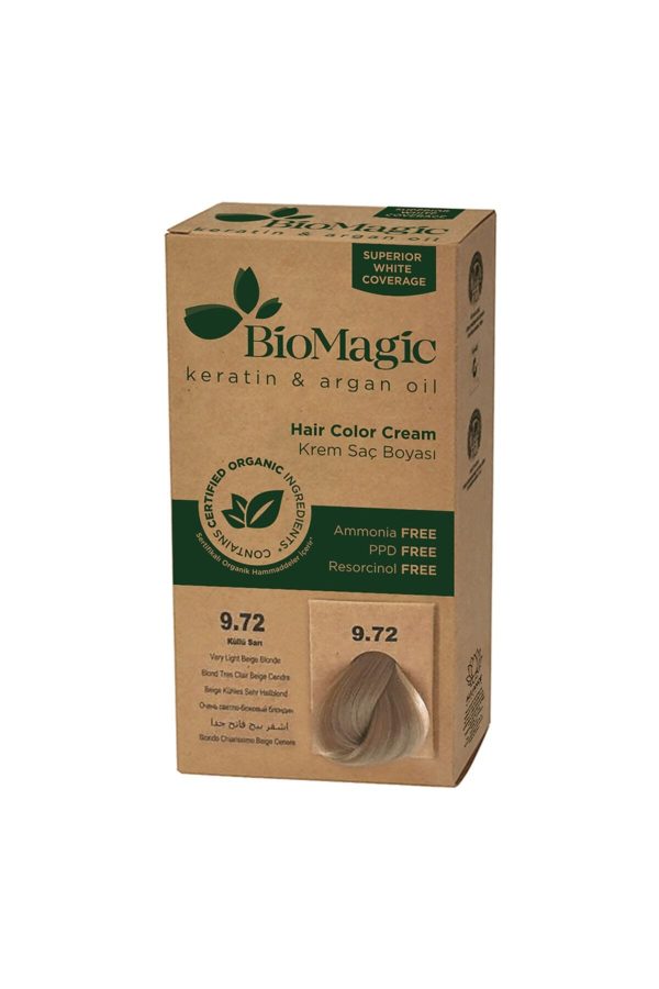 رنگ مو اورجینال برند Biomagic مدل Ash Blonde کد 220334244