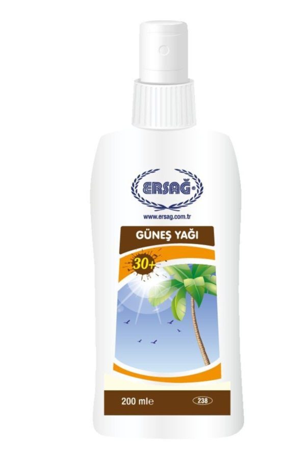 ضد آفتاب صورت اورجینال برند Ersag مدل 200 ml Sun Oil کد 356875161