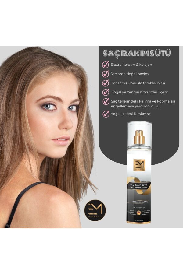 اسپری مو اورجینال برند Em amanos beauty کد 746283679 - Image 6