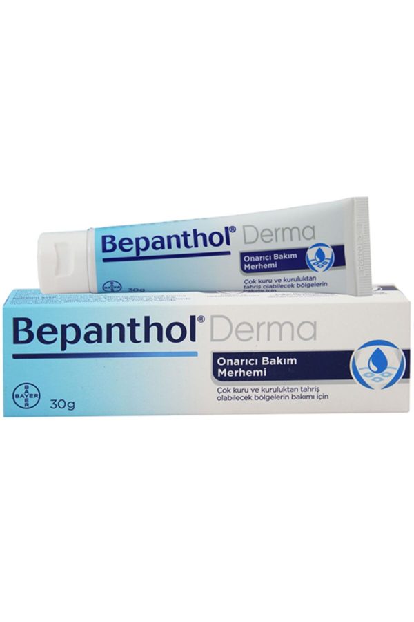 کرم بدن اورجینال برند Bepanthol مدل Onarıcı Bakım Merhemi Derma 30gr کد 305533389