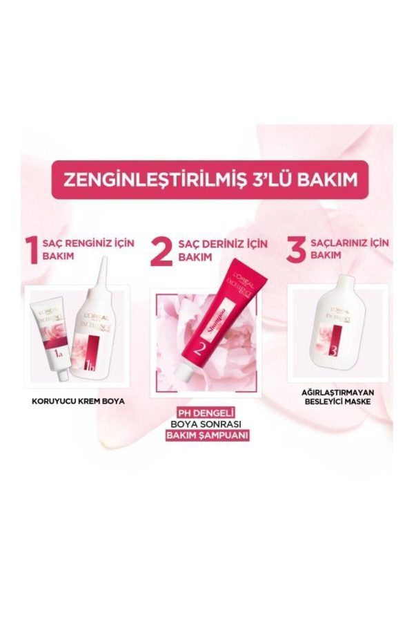 رنگ مو اورجینال برند L oreal paris مدل Excellence Creme Saç Boyası کد 1262241 - Image 5