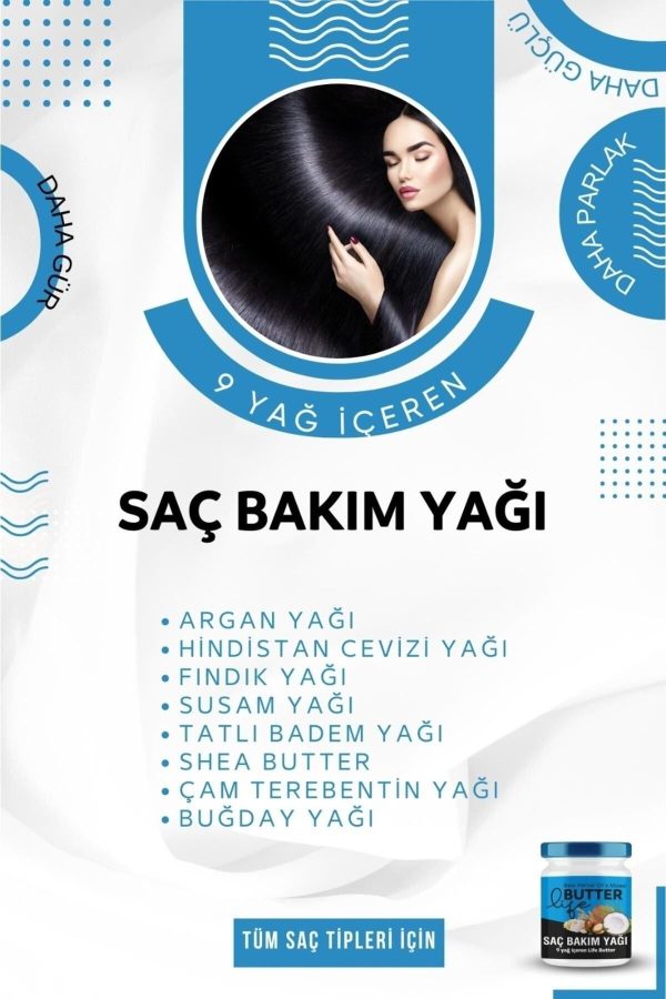 ست مراقبت از مو اورجینال برند Life butter کد 222319714 - Image 5