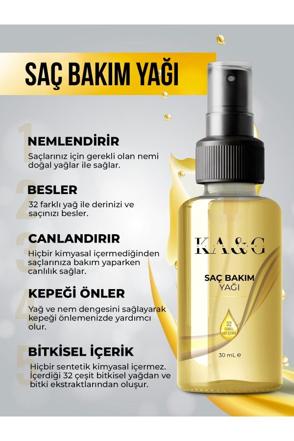 روغن و سرم مو اورجینال برند Ka g hair care کد 474683516 - Image 2