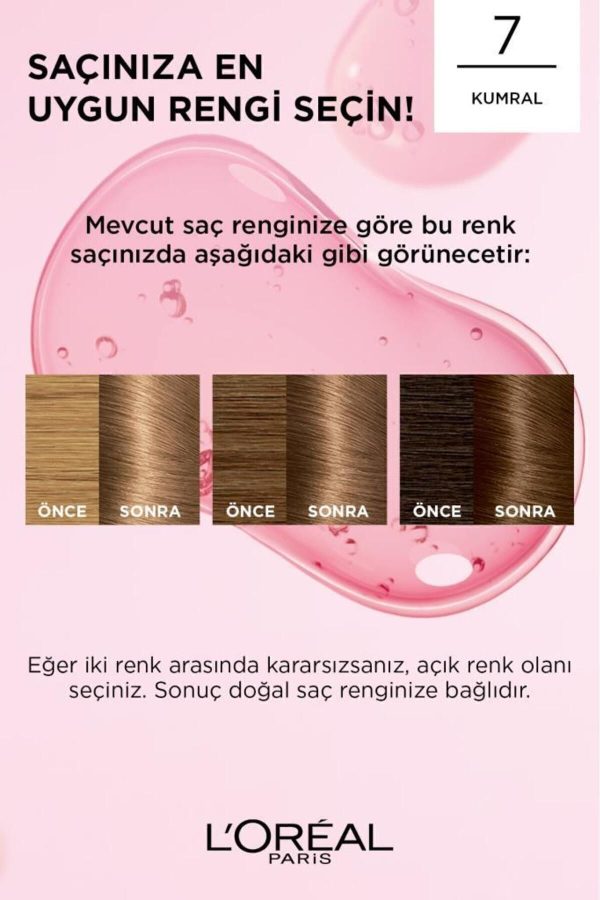 رنگ مو اورجینال برند L oreal paris کد 1262239 - Image 7