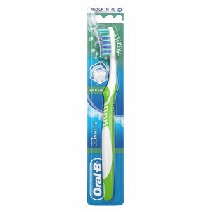 مسواک دستی اورجینال برند Oral b مدل 35 Soft 3D White کد 666075369