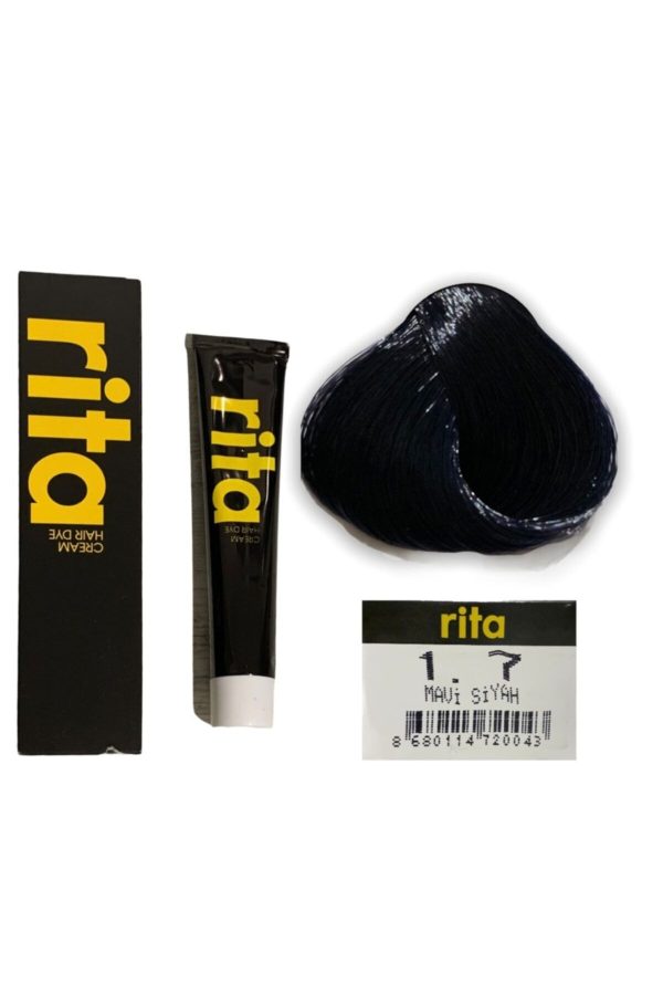 رنگ مو اورجینال برند Rita مدل Blue Black کد 68393363