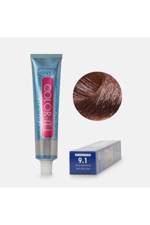 رنگ مو اورجینال برند Tanis professional مدل Kalıcı Saç Boyası Color-ıt کد 792530049