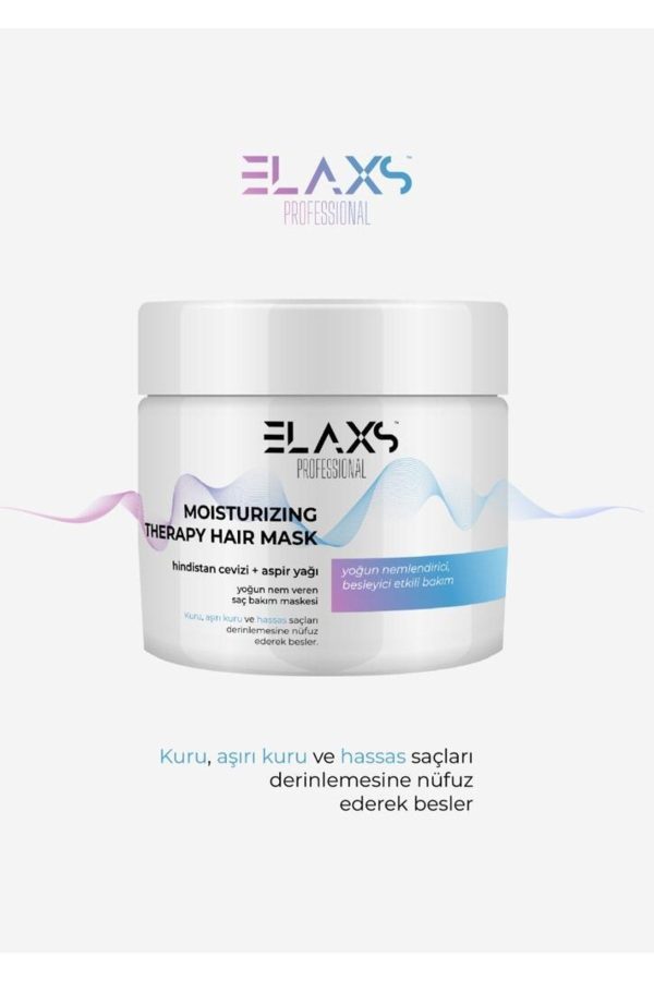 ماسک مو اورجینال برند Elaxs مدل Moisturizing Therapy Hair Mask کد 450996068