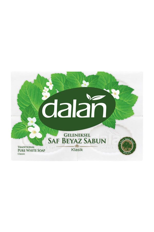 صابون جامد اورجینال برند Dalan مدل Banyo Beyaz Klasik 150gx4 600gr کد 168809709