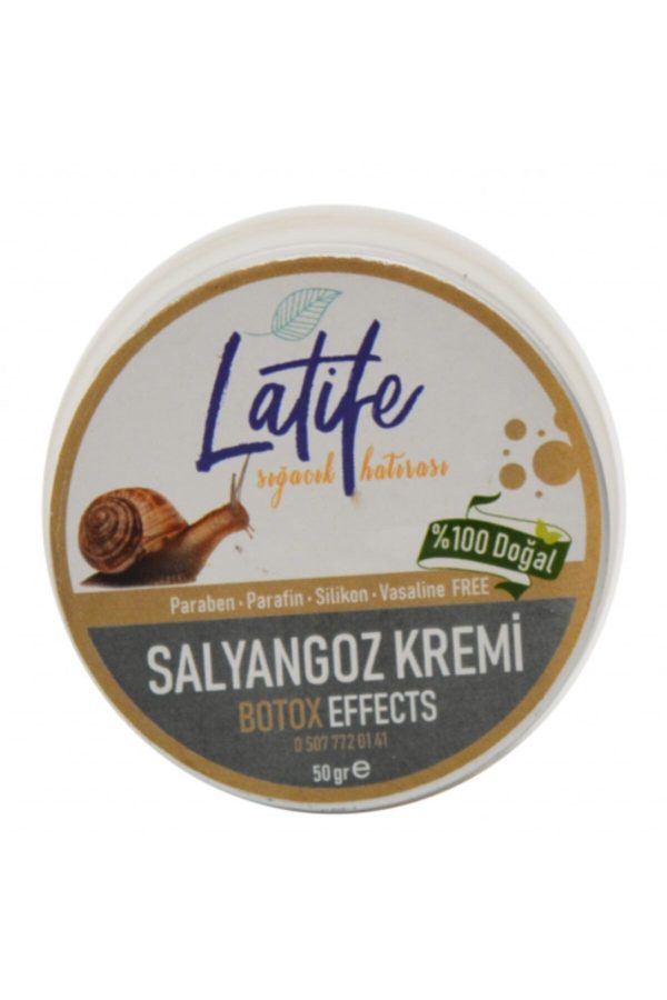 کرم بدن اورجینال برند Latife dogal urunler مدل Snail Cream کد 77420001