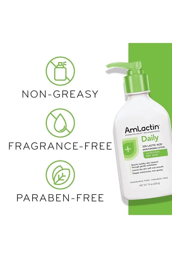 کرم بدن اورجینال برند Amlactin مدل Daily Moisturizing Body Lotion 567gr کد 356547081 - Image 4