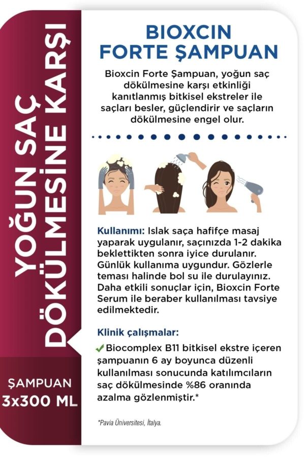 شامپو اورجینال برند Bioxcin کد 349564857 - Image 4