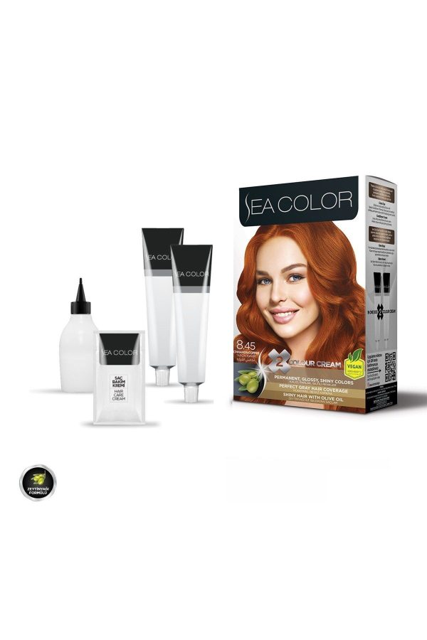 رنگ مو اورجینال برند Seacolor مدل Sea Color Set Boya 845 کد 754644009