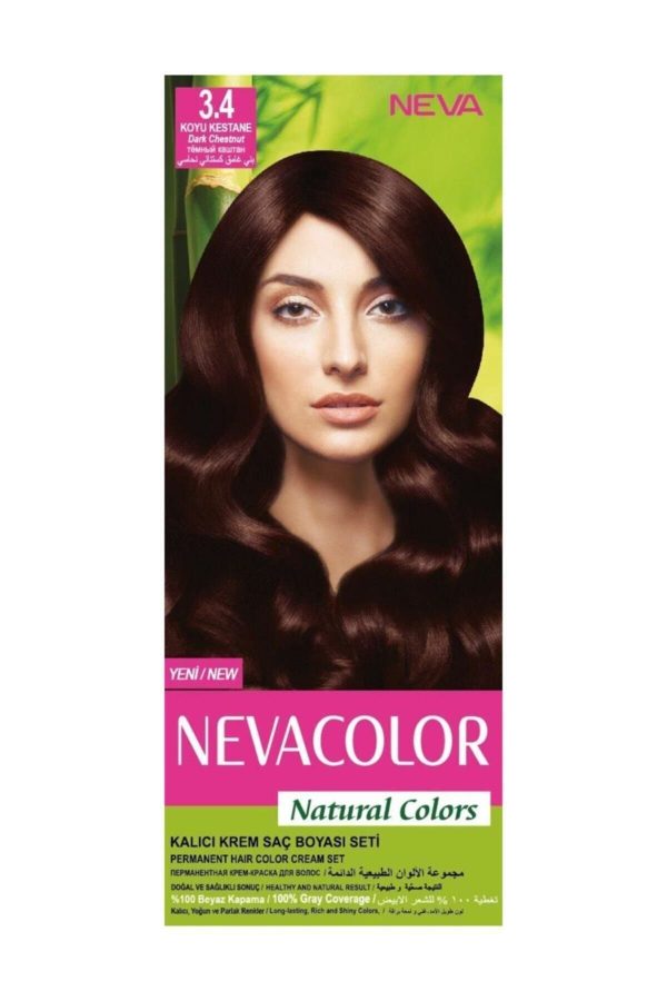 رنگ مو اورجینال برند Neva color کد 4800854