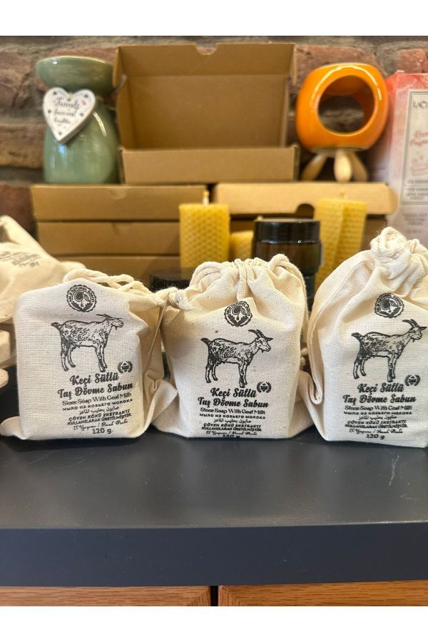 صابون جامد اورجینال برند Kale naturel sabun مدل Goat Milk Soap 3 Pack کد 819564328