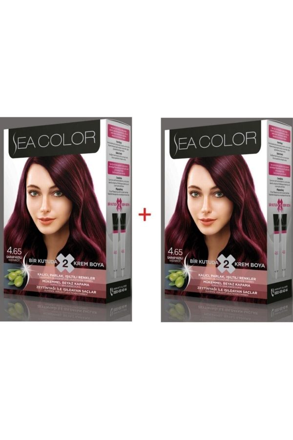 رنگ مو اورجینال برند Sea color کد 79512207