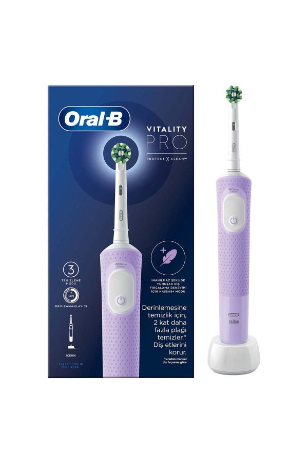 مسواک برقی اورجینال برند Oral b مدل Vitality Pro کد 347968349