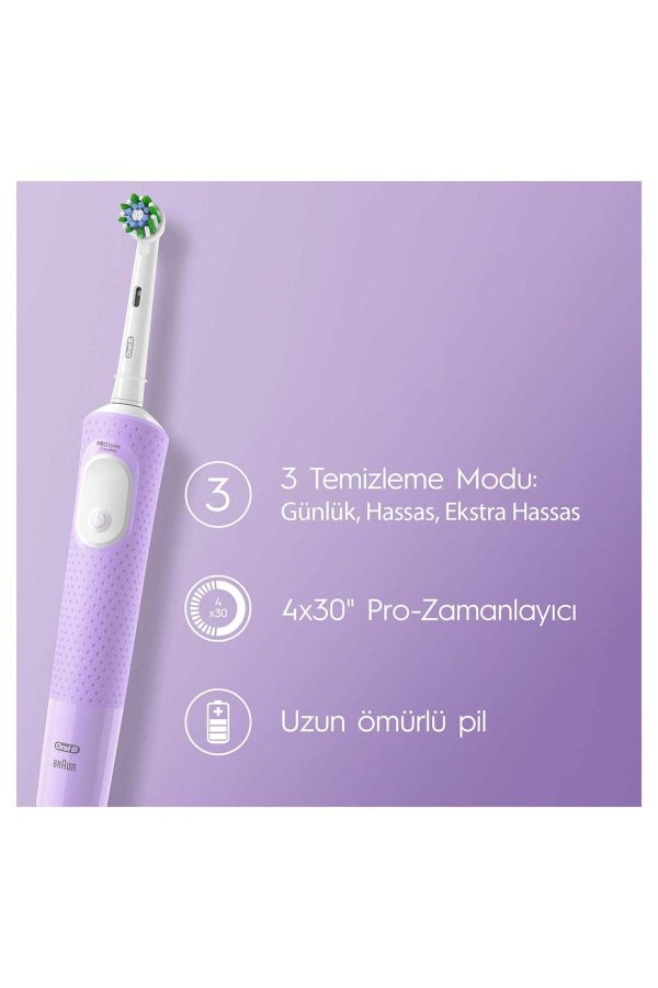 مسواک برقی اورجینال برند Oral b مدل Vitality Pro کد 347968349 - Image 3