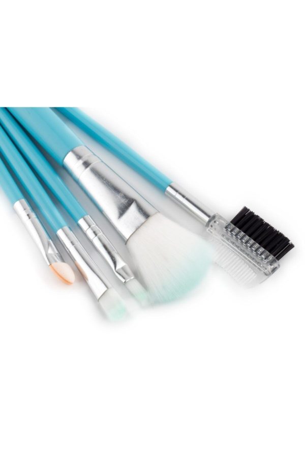 برس اورجینال برند Sisa cosmetics مدل 5-piece Blue Brush Set کد 224835042