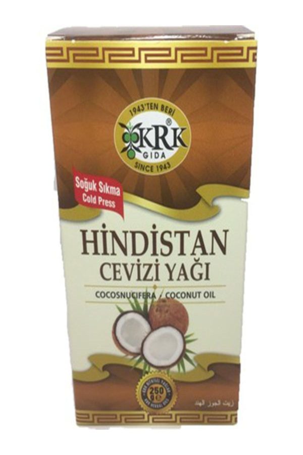 روغن نارگیل اورجینال برند Krk gida مدل Coconut Oil 25gr کد 260661596