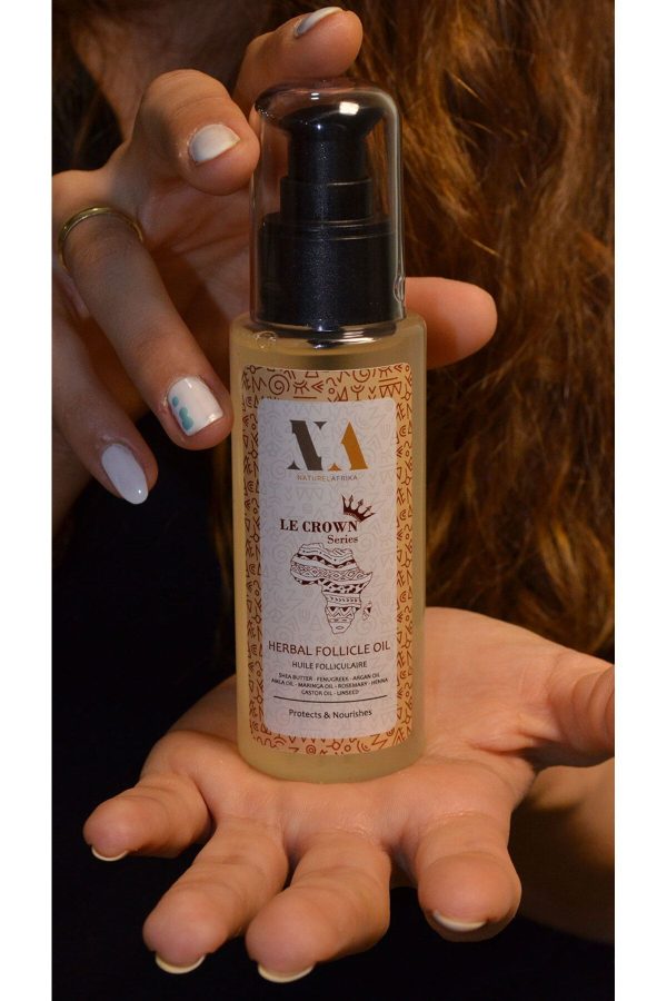 روغن و سرم مو اورجینال برند Naturel afrika مدل Herbal Follicle Oil 100ml کد 794603517