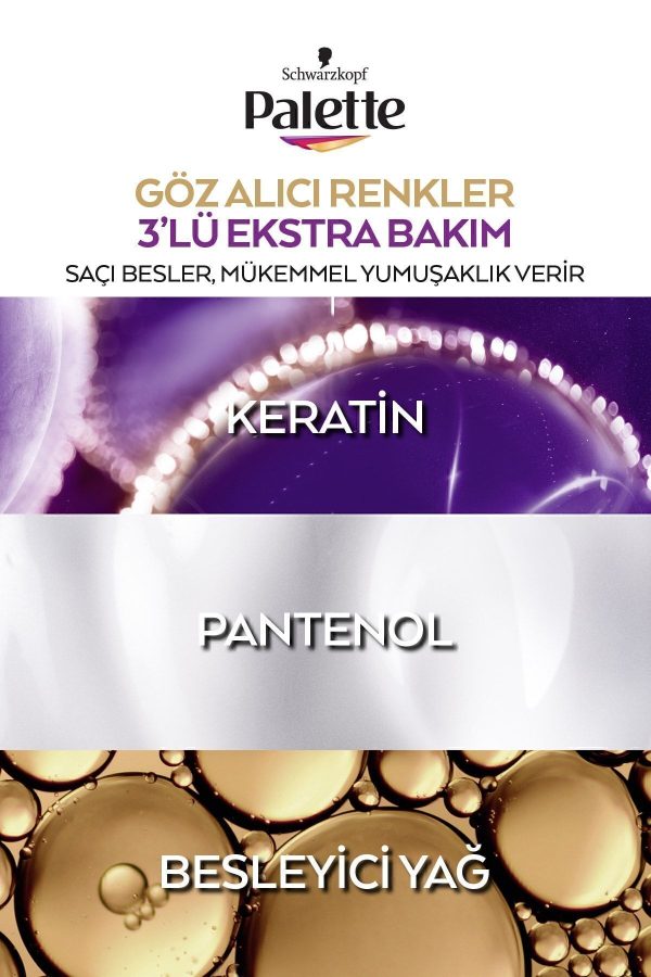 رنگ مو اورجینال برند Palette کد 1068696 - Image 3