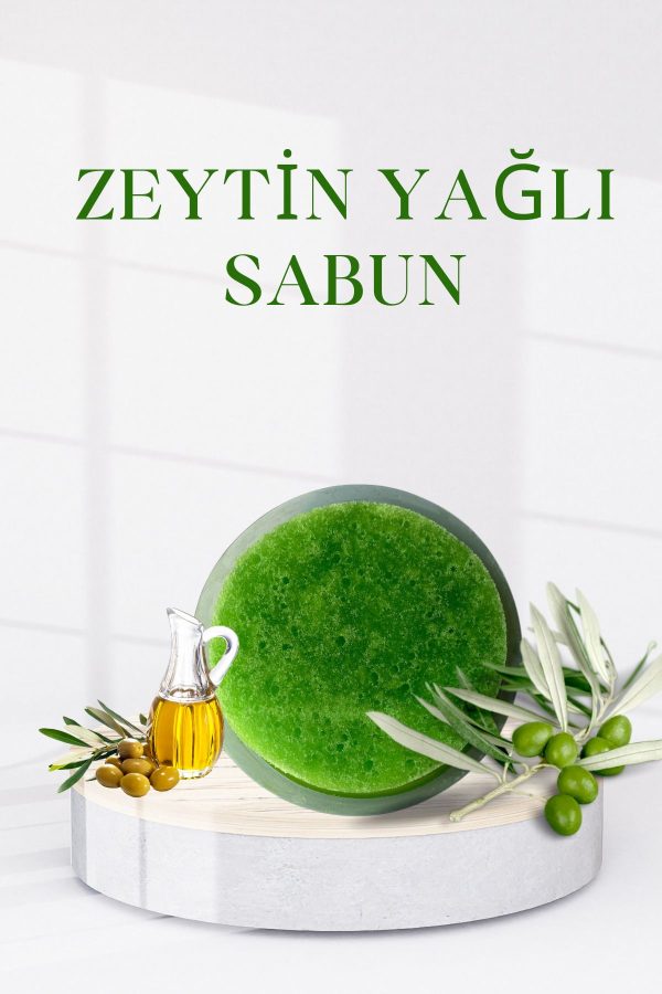 صابون جامد اورجینال برند Herbantine مدل KENDİNDEN SÜNGERLİ ZEYTİNYAĞLI SABUN کد 828436307