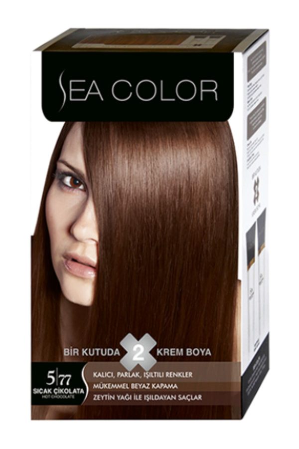 رنگ مو اورجینال برند Sea color کد 96334875