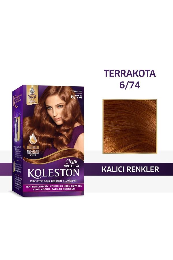 رنگ مو اورجینال برند Wella مدل Kit Boya Terrakota کد 114119967