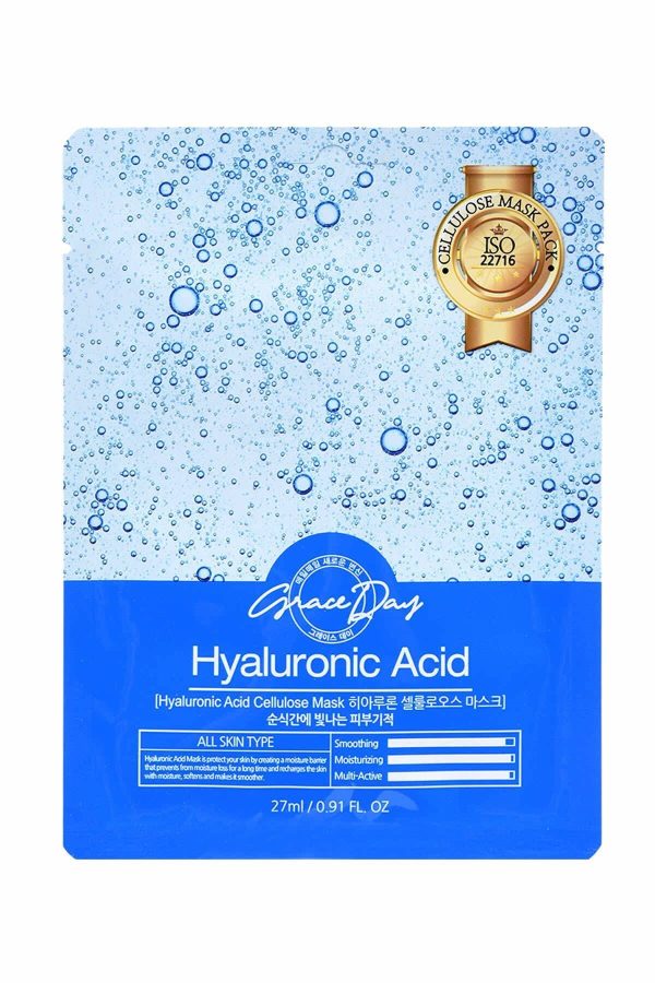 ماسک صورت اورجینال برند Grace day مدل Hyaluronic Acid Mask کد 286840251