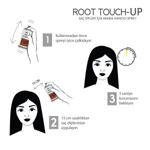 رنگ مو اورجینال برند Root touch up کد 806624387