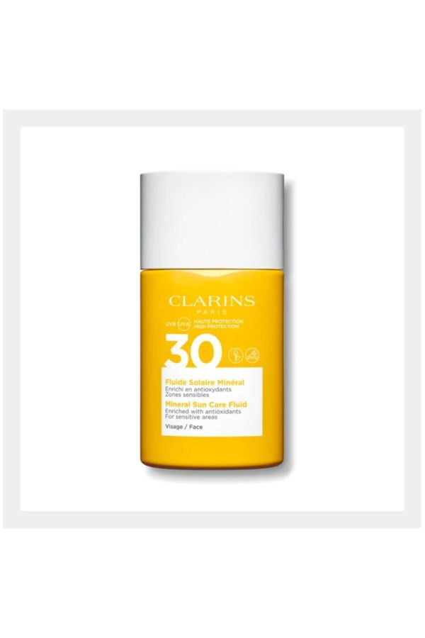 ضد آفتاب صورت اورجینال برند Clarins مدل Mineral Suncare Fluid Face Sunscreen کد 121464620 - Image 2
