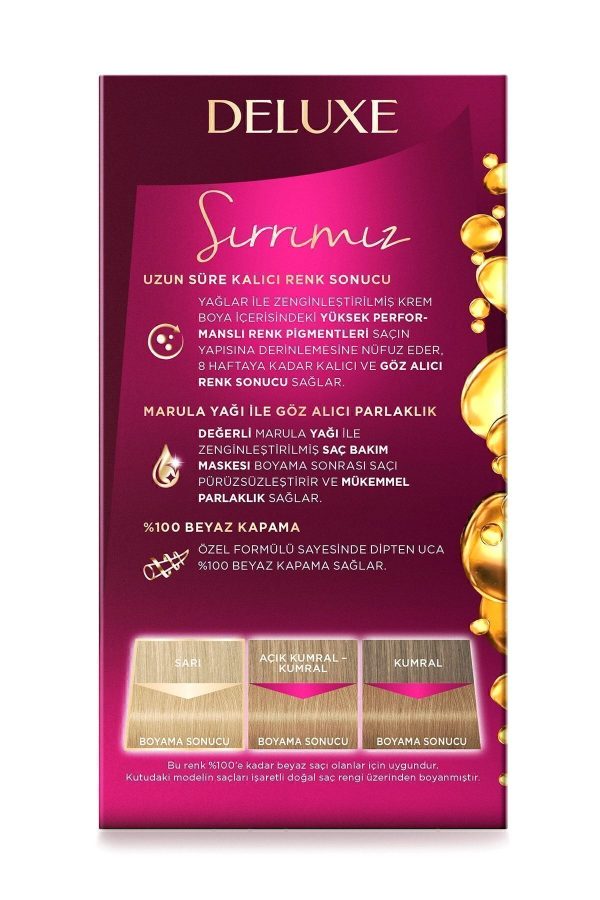 رنگ مو اورجینال برند Palette مدل DELUXE SAÇ BOYASI کد 40588323 - Image 4