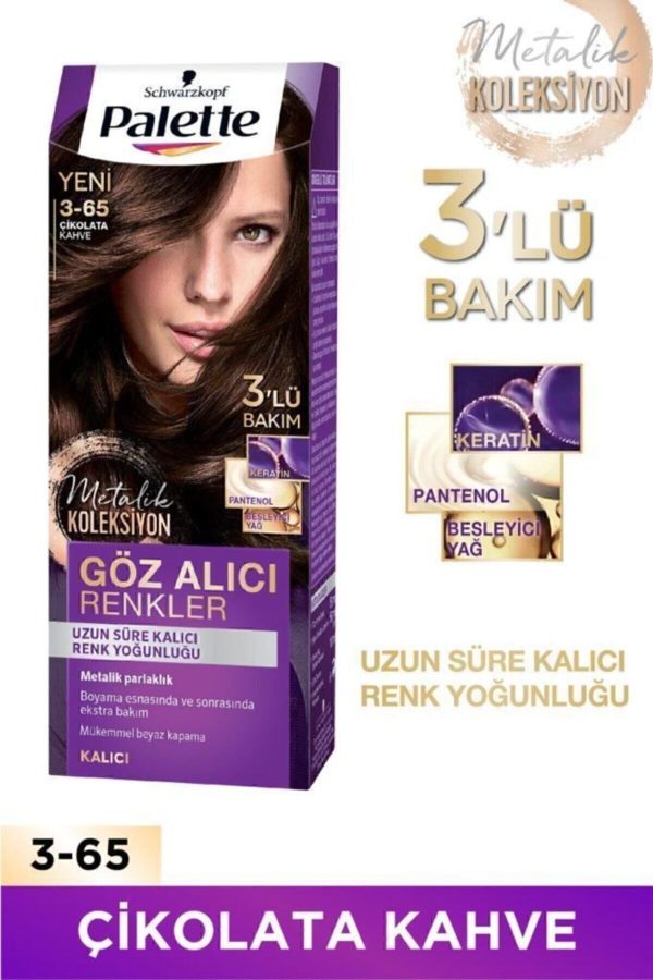 رنگ مو اورجینال برند Palette کد 1068695