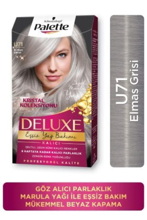 رنگ مو اورجینال برند Palette مدل DELUXE SAÇ BOYASI U71 کد 37776164