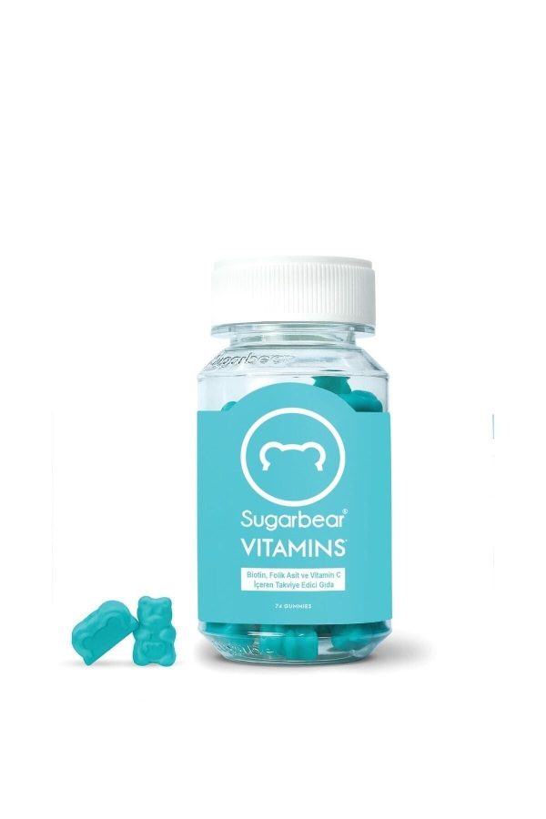 ویتامین مو اورجینال برند Sugarbear مدل Saç Vitamini 74 Adet Kapsül کد 2782308