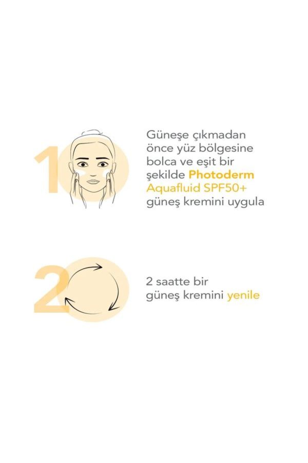 ضد آفتاب صورت اورجینال برند Bioderma مدل Photoderm Aquafluid SPF50+ کد 810901502 - Image 4