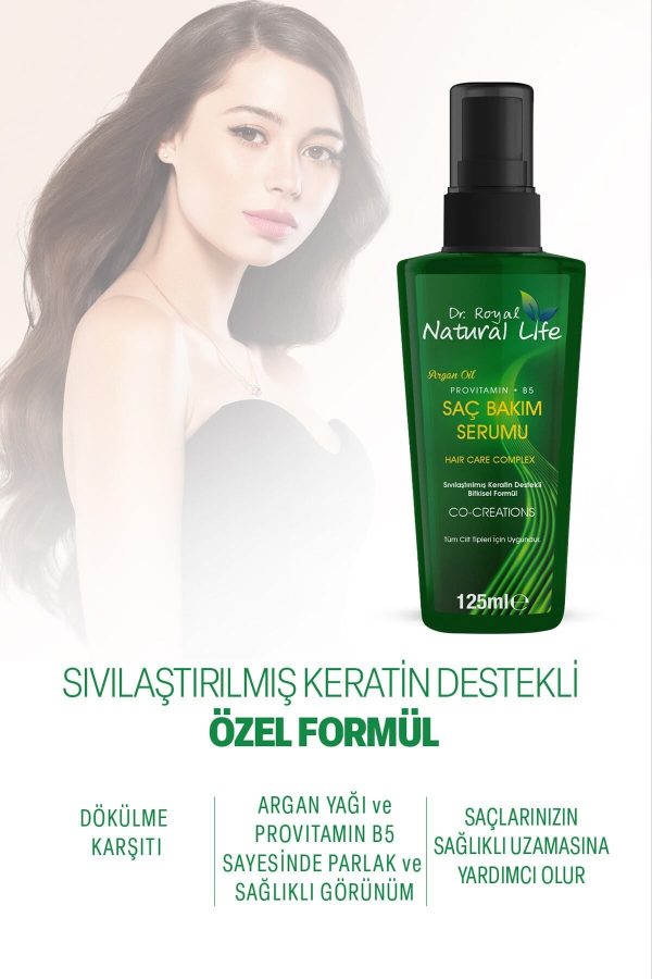 روغن و سرم مو اورجینال برند Dr royal natural life کد 669922491 - Image 2