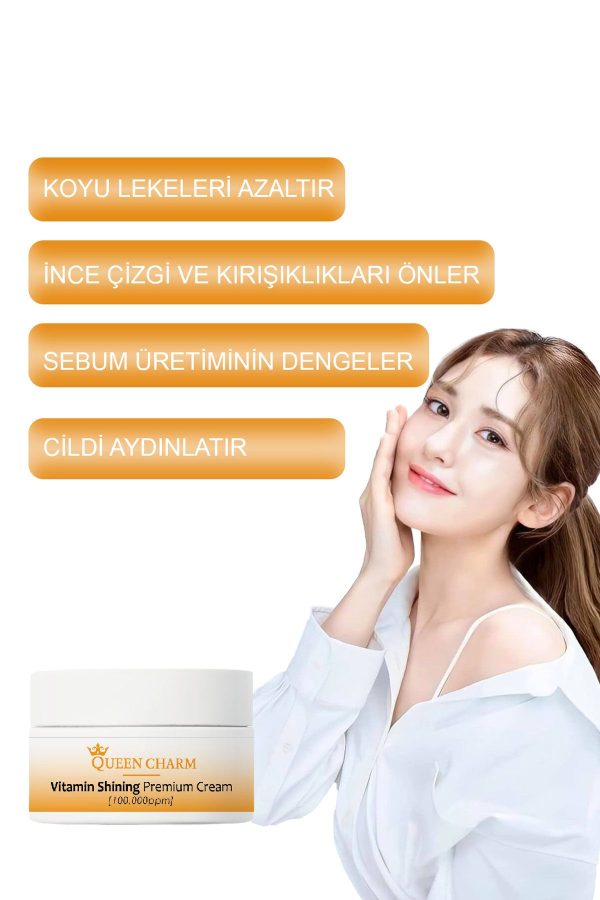 کرم صورت اورجینال برند Queen charm کد 767625715 - Image 4