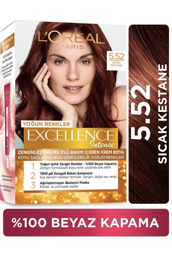 رنگ مو اورجینال برند L oreal paris مدل Excellence Intense کد 1262369