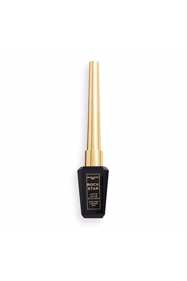 آیلاینر اورجینال برند Revolution pro مدل Eyelinerrockstar Matte Black کد 652481916