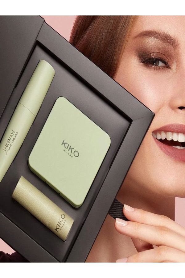 ریمل اورجینال برند Kiko milano مدل GREEN ME MAKE UP SET کد 831807714 - Image 5