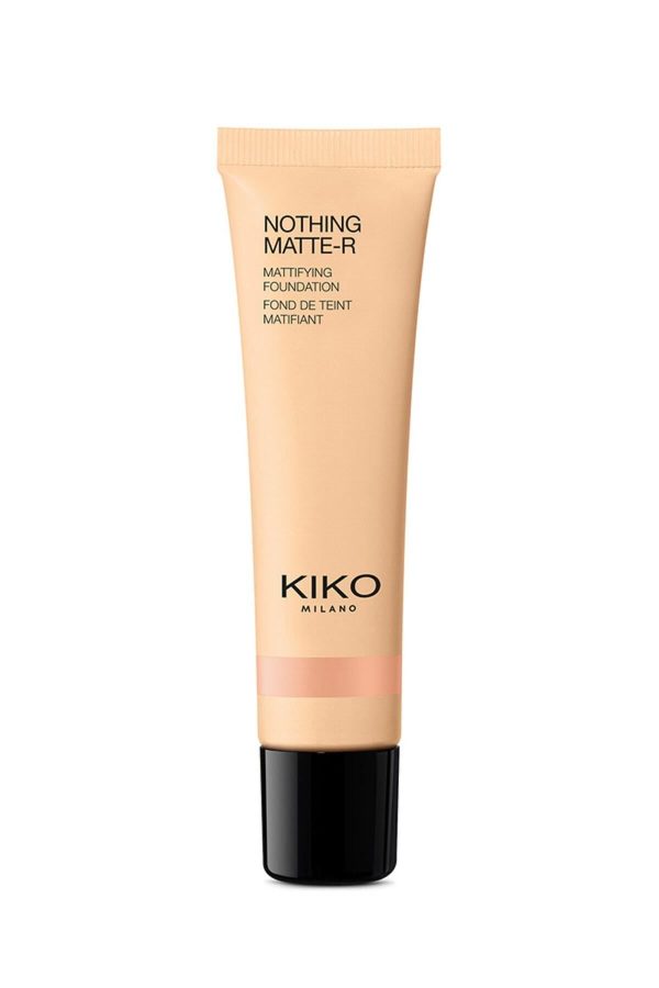 کرم فاندیشن اورجینال برند Kiko مدل Nothing Matte-R Mattifying Foundation کد 800013478