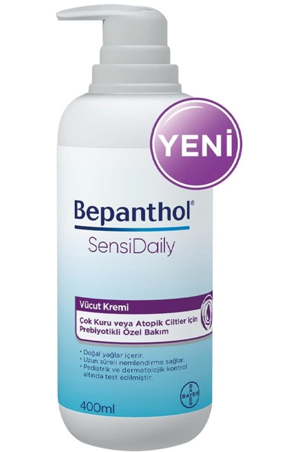 کرم دست اورجینال برند Bepanthol مدل Sensidaily Vücut Kremi 400 Ml کد 193857728